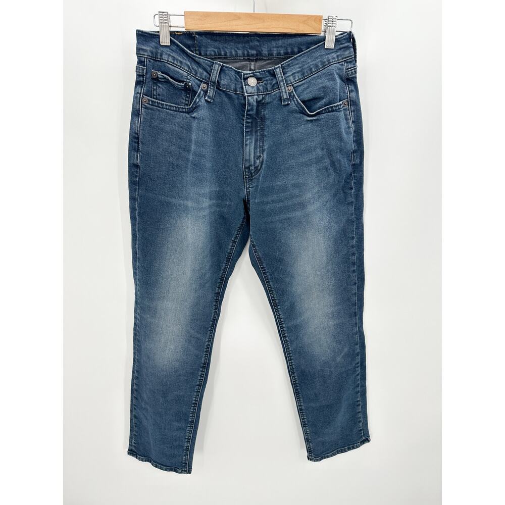 Levi's 541 Athletic Fit Denim Jeans Stretch Mens Blue Size 30x32 (Actual 30x30)